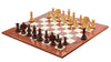 'Excellence' Chess Pieces <br>Crafted in Bud Rosewood