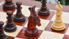 'Excellence' Chess Pieces <br>Crafted in Bud Rosewood