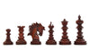 'Excellence' Chess Pieces <br>Crafted in Bud Rosewood