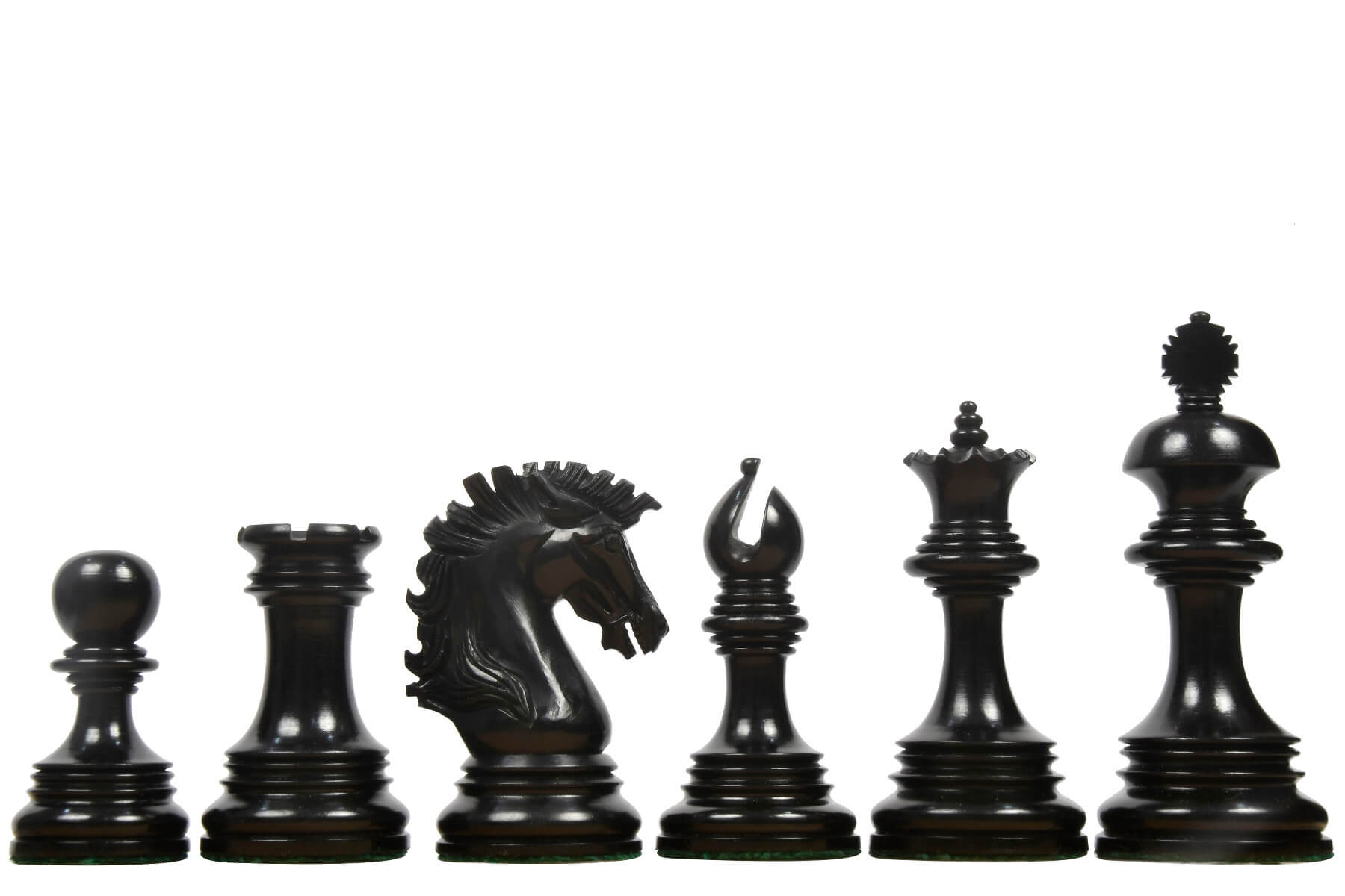 'Majestic Artisan' Chess Pieces <br>Crafted in Ebony and Boxwood