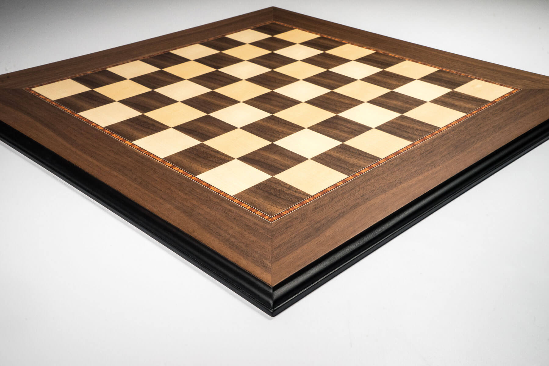 'Superior' Chessboard <br>Handmade in Walnut and Maple